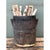 Vintage Patinated Wood Bucket For Sale - Image 11 of 12