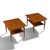 Pair Danish Teak Side Tables With Drawers 1960s For Sale - Image 9 of 10