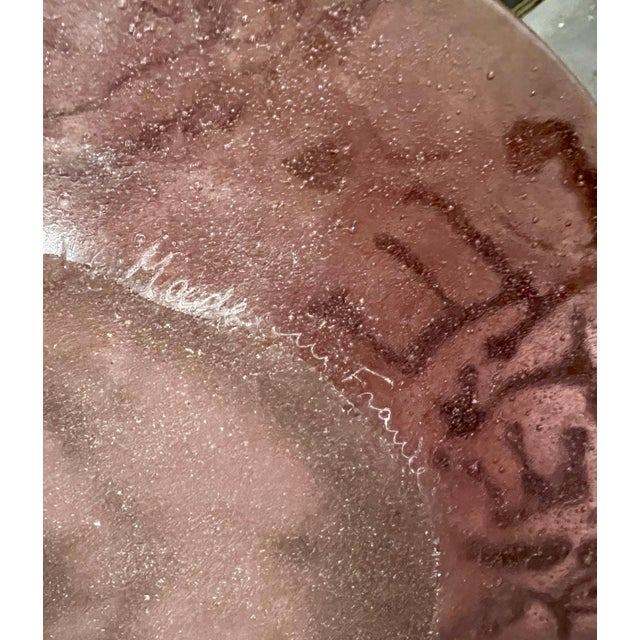 (after) Salvador Dali, Salvador Dali Daum Pate de Verre with Gold, Glass Plate Sculpture Crystal Art, c.1970 For Sale - Image 16 of 18