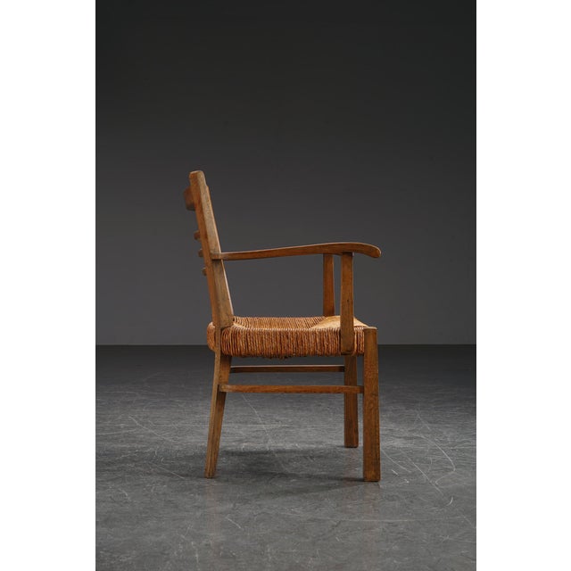 Art Deco Dining Chairs, 1940s, Set of 4 For Sale - Image 4 of 18