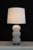 Nineteen fifties Sculptural Mezza Murano table lamp. Elegant yet simple in design. Will fit with many interior...