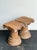 Vintage Corinthian Column Pedestal Low Stools - A Pair For Sale - Image 11 of 16