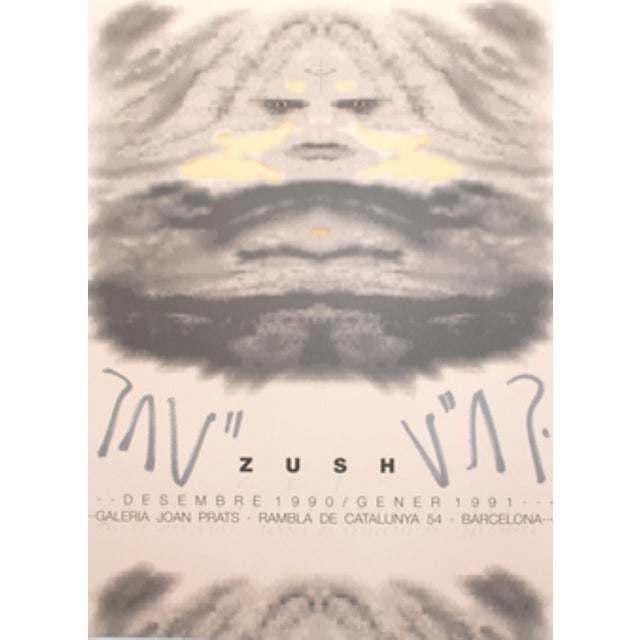 This intriguing color print by Alberto Porta Zush was created for an exhibition at Galeria Joan Prats during 1990–1991....