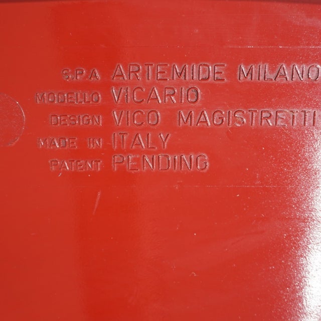 Vicario Lounge Chairs by Vico Magistretti for Artemide, 1970s, Set of 2 For Sale - Image 14 of 18