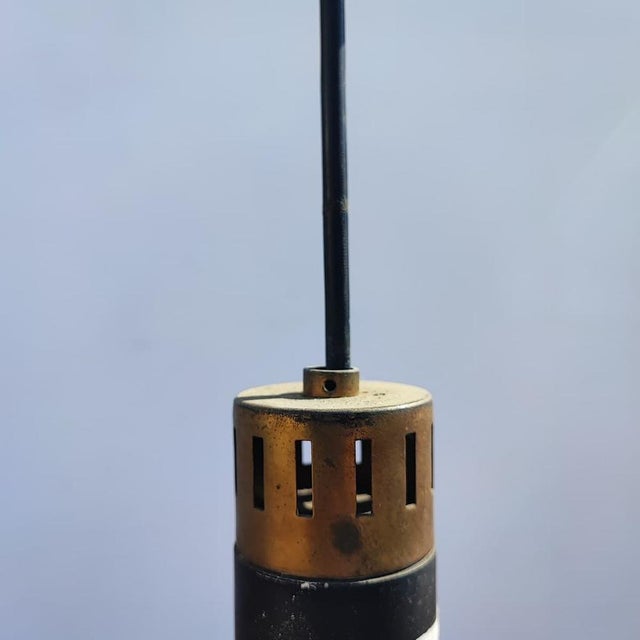 Vintage Polycarbonate Pendant For Sale - Image 4 of 10