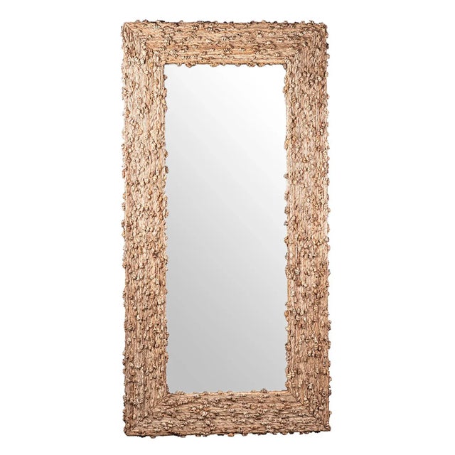 2020s Knot Fiber Full Length Mirror For Sale - Image 5 of 6