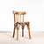 1950s French Oak and Bentwood Bistro Dining Chairs from Baumann, 1950s, Set of 6 For Sale - Image 5 of 12