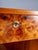 Mid-Century Modern Writing Desk in Burl Veneer with Eight Drawers For Sale - Image 11 of 16