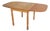 Danish Dining Table W Removable Drop Leaves & Extensions For Sale