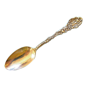 1888 Gorham Sterling Silver Versailles Cherub 6" Teaspoon No Monogram