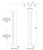 Modern Barbara Barry for Visual Comfort Signature Penhold 30" Bath Light in Bronze with White Glass For Sale - Image 3 of 5