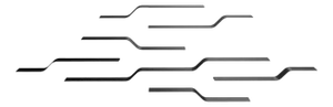 Network Shelves Black, Model Set 15 by Julien Vidame