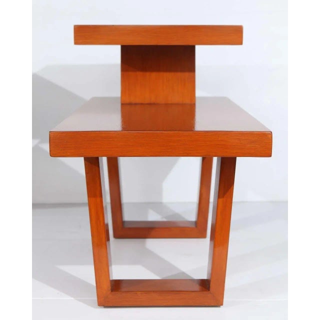 Sleek Pair of Telephone Tables. u.s.a. 1950's. For Sale In Los Angeles - Image 6 of 10