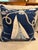 A fabulous pair of custom pillows with down inserts made with Schumacher Summer Regatta fabric. Great for nautical decor,...