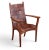 Contemporary An Alan Daigre Wood Crafted Armchair For Sale - Image 3 of 6