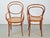 Brown Antique Bentwood Webbing Chairs by Jacob & Josef Kohn for Wiener Werkstätte, Austria, 1890s, Set of 2 For Sale - Image 8 of 13