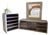Vintage 1980s Postmodern Dresser & Highboy Bedroom Set W/ Waterfall Corners For Sale