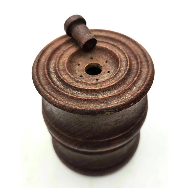 1960s Richard Nissen Teak Wood Pepper Mill With Integrated Salt Shaker For Sale In Miami - Image 6 of 11