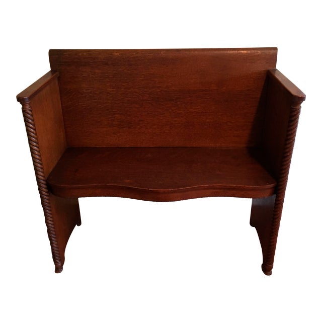 Antique Deacon's Bench | Chairish