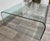 Square Tempered Glass Low Table from Fiam-Pesaro For Sale - Image 8 of 8