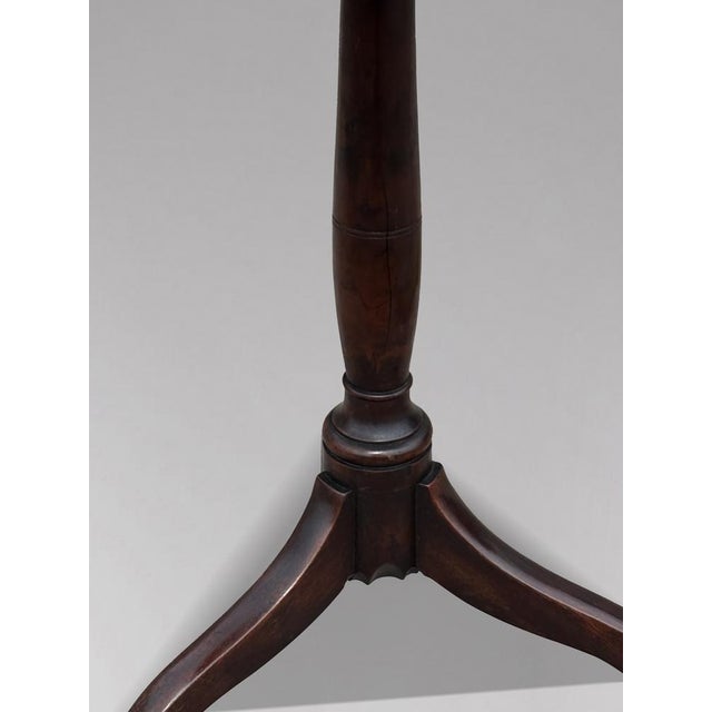 18th Century George III Mahogany Tripod Table, 1790 For Sale - Image 3 of 8