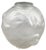 Formose Vase in Blown-Pressed White Glass with Opalescent Patina by Rene Lalique, 1927 For Sale
