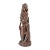 Original wood carved male hunter tribal figure from Borneo. Collected in the 1950's.