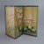 Chinese Chinese Floral Decorated and Ebonized Folding Table Screen 20thC For Sale - Image 3 of 15