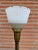 Mid 20th Century Hollywood Regency Art Deco Rembrandt Brass Torchiere Lamp For Sale - Image 6 of 10