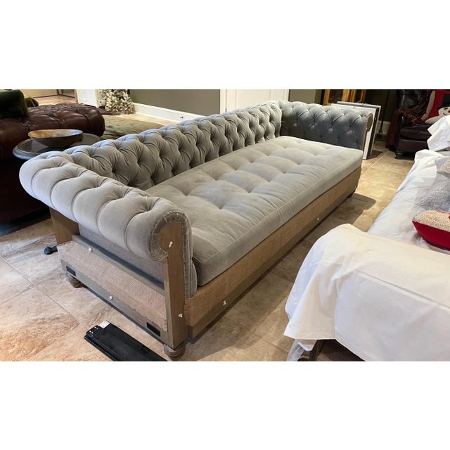 Traditional RH/Restoration Hardware Deconstructed Sofa For Sale - Image 3 of 5