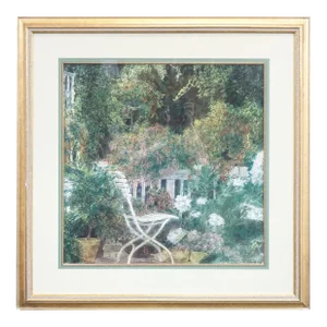 Watercolor Painting 1995 Signed on the Bottom, Framed