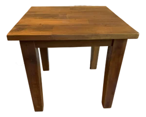 Mid 20th Century Craftsman Style Wood Side Table