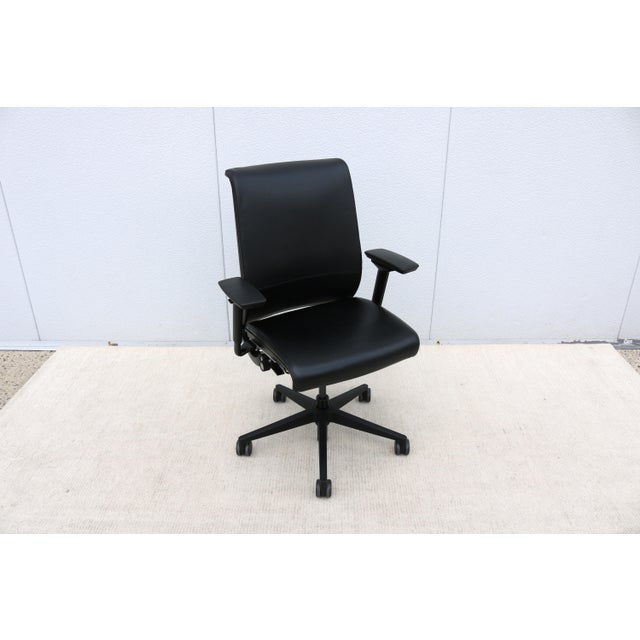 Think chair is an ergonomic executive desk chair that makes you feel good from the first moment you sit to the last. A...