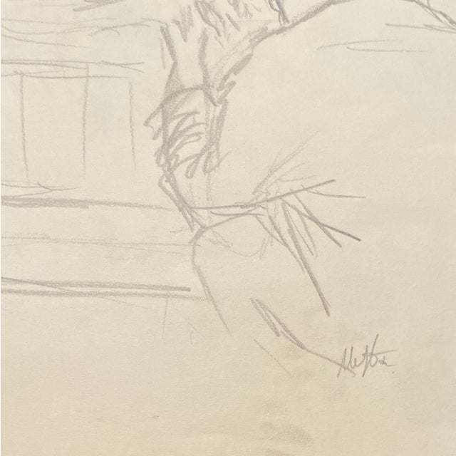 Illustration 1960s Neil Meitzler Drawing of a Goat For Sale - Image 3 of 5