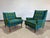 Textile 1950s 3pc Mid Century Modern Plaid Lounge Chair and Ottoman Set For Sale - Image 7 of 10