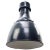Industrial Vintage Industrial Dark Blue Enamel Factory Pendant Light For Sale - Image 3 of 5