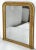 Large Louis Philippe Arch Top Gilt Mirror From France (H 47 1/4 X W 39) For Sale - Image 9 of 12