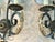Metal Large Vintage Italian Two Light Sconces Feiss Designer Miranda Pasquale - a Pair For Sale - Image 7 of 12