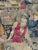 Gold Vintage French Screen Printed Tapestry, 1970s For Sale - Image 8 of 18