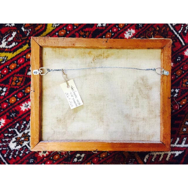 Antique Oil on Canvas Painting For Sale - Image 9 of 10