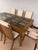 Brass Neoclassical Dining Table and 8 Chairs From Mastercraft For Sale - Image 8 of 18