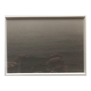 Joni Sternbach, Montauk Bluffs, Ocean Photo Vintage Beach Photograph Platinum Palladium Print, 2000