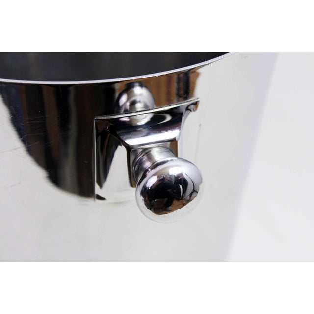 Ice Bucket in Stainless Steel from Bouillet Bourdelle, 1980s For Sale - Image 10 of 11