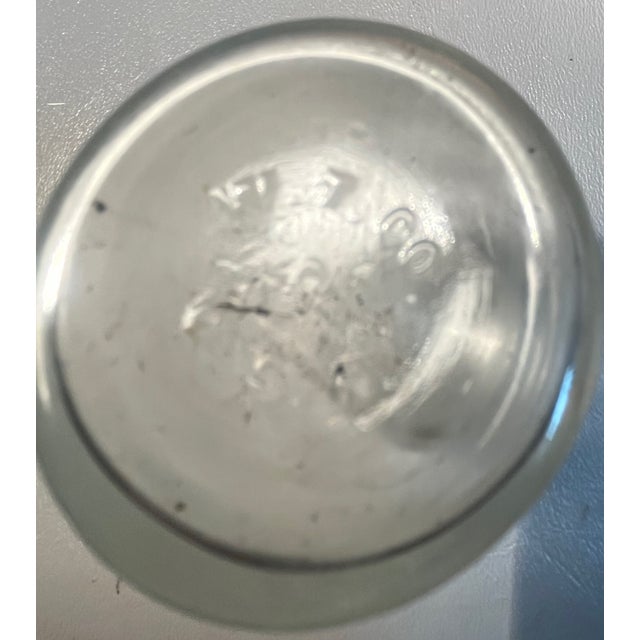 Traditional Miniature Apothecary Tiger Oak With 2 W.T.&Co.Medicine Bottles 1800s For Sale - Image 3 of 9