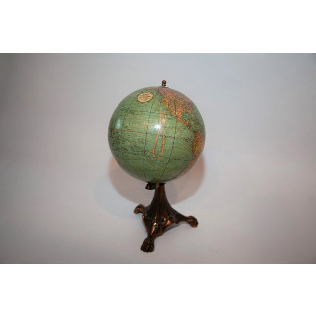 International Globe 8 inch. "Constructed from the Latest Authorities Warranted Absolutely Accurate". Copyright by W & AK...
