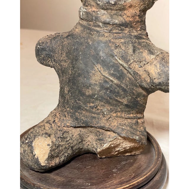 Antique 19th Century Terracotta Makonde Fetish Doll Figure Tanzania East Africa For Sale - Image 9 of 12