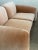 Late 20th Century Post Modern Overstuffed Blush Loveseat For Sale - Image 4 of 12