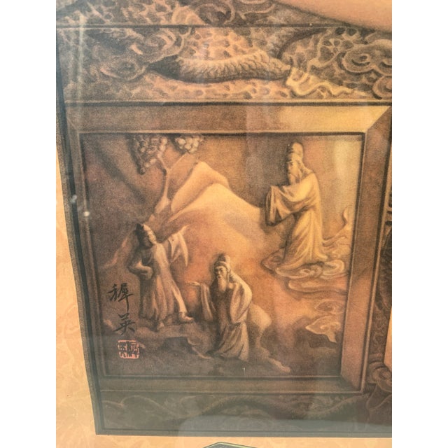 Sky Blue 1930s Shanghai Art Deco Advertising Poster Chinese Girl For Sale - Image 8 of 13