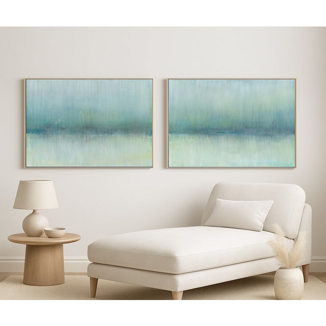 Maui 07-08 Original Fine Art Painting Diptych Collection | Carrie Bergey Immerse yourself in the vibrant spirit of Hawaii...