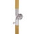 2020s Bella 6.5 Ft Beach Fringed Umbrella, Navy Bistro Stripe For Sale - Image 5 of 8